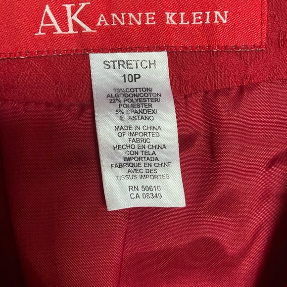 Anne Klein Red Jacket - Picture 4 of 4